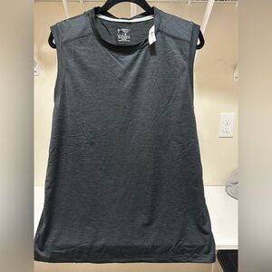 Liberty Dark Gray Sleeveless Shirt- 4 Pack